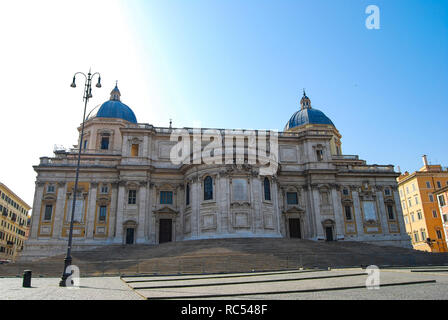 Roma, Italia, Giugno 2008, turistico presso la Basilica di Santa Maria Maggiore Foto Stock