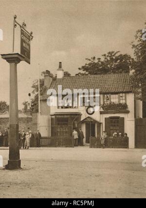 "L'uomo verde a Putney Heath', C1935. Creatore: sconosciuto. Foto Stock