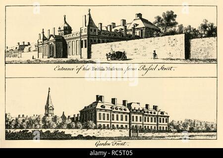 "British Museum', c1753-1810, (1925). Creatore: sconosciuto. Foto Stock