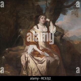 Ritratto di Lady Anne Hyde, duchessa di York (1637-1671). Museo: Collezione privata. Autore: LELY, Peter. Foto Stock