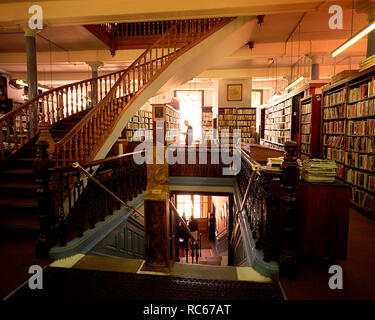 Libreria Linenhall, Belfast Foto Stock