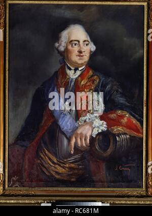 Ritratto del mathematican Leonhard Euler (1707-1783). Museo: Membro centrale Museo di Artiglieria, San Pietroburgo. Autore: anonimo. Foto Stock