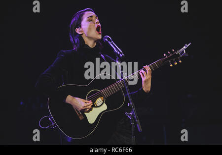 Los Angeles, Ca, Stati Uniti d'America. Xiii gen, 2019. San Vincenzo a Malibu amore Sesh a Hollywood Palladium di Los Angeles, la California il 13 gennaio 2019. Credito: Steve Rose/media/punzone Alamy Live News Foto Stock