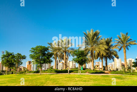 Boulevard Park di Salmiya, Kuwait Foto Stock