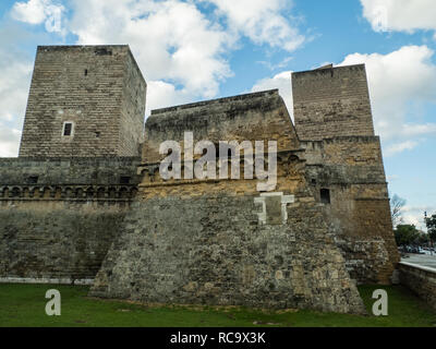 Castello Svevo (Castello Normanno-Svevo) bari, puglia, Italia Foto Stock