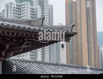 Chi Lin convento in Diamond Hill area di Hong Kong Foto Stock