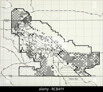 . Progetto di deserto della California area di conservazione di modifica del piano per la Valle di Coachella, progetto di Santa Rosa e San Jacinto Mountains sentieri del piano di gestione e il progetto di dichiarazione di impatto ambientale.. Desert Conservation; conservazione delle risorse naturali e la conservazione delle risorse naturali; ecologia del deserto; tutela dell'ambiente. R3E ME la figura 2 3a uso multiplo classificazione alternativa preferita (B) Legenda Uso controllato limitato uso moderato uso intensivo uso privato, membro, e altri federalmente terre gestito Deserto della California Area di Conservazione di modifica del piano per la Valle di Coachella Coachella Va Foto Stock