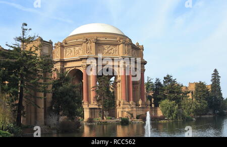 Palazzo delle Belle Arti di San Francisco, California Foto Stock