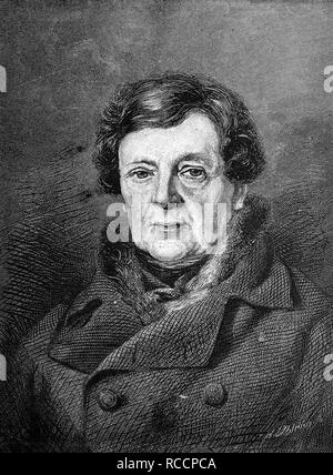 Di Daniel O'Connell, 1775-1847, uomo politico irlandese, storico xilografia, circa 1888 Foto Stock