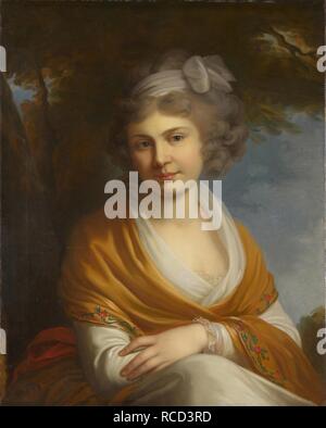 Ritratto della contessa Natalia Alexandrovna Suvorova (1775-1844). Museo: Museo Statale di architettura, storia e arte, Vladimir. Autore: anonimo. Foto Stock