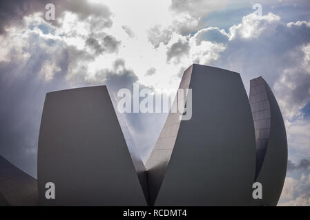 Architettura in Singapore Foto Stock