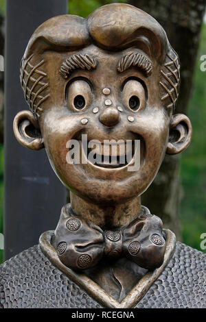 Archie personaggio dei fumetti scultura in Meredith New Hampshire Foto Stock