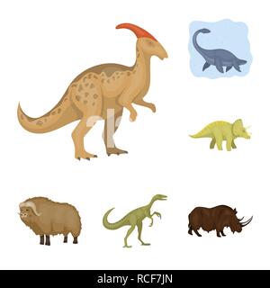 Dinosauro,buffalo,skateboard,dino,trhinoceros,deinonychus,bison,skate,carino,savannah,bull,ride,Alberta,l'estate,faccia,bestia,urban,raffreddare,rhino,divertente,africani, ruggito,wildlife,triceratops,armored,giant,animale,personaggio,preistoria,antica,evoluzione,jurassic,natura,combustibili,impostare,vettore,icona,immagine,isolato,raccolta,design,l'elemento,graphic,segno,cartoon,colore vettori vettore , Illustrazione Vettoriale