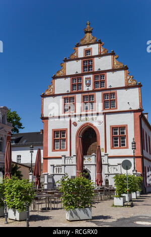 Il municipio storico nel centro di Bad Salzuflen, Germania Foto Stock