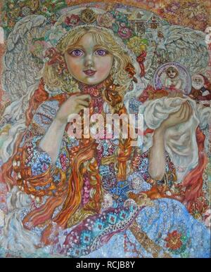 Il Christmas Angel. Museo: © Yumi Sugai, collezione privata. Foto Stock