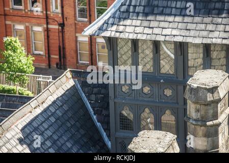 Viste e dalla Cattedrale di Salford Foto Stock