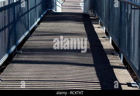 Scene in uno dei tanti parchi urbani in Calgary Foto Stock