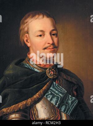 Ritratto del Hetman Ivan Mazepa (1639-1709). Museo: Stato Art Museum, Dnepropetrovsk. Autore: anonimo. Foto Stock