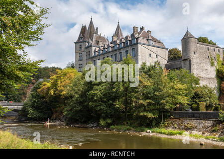 Château de Durbuy, la Vallonia, Belgio Foto Stock