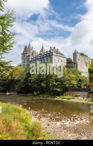 Château de Durbuy, la Vallonia, Belgio Foto Stock