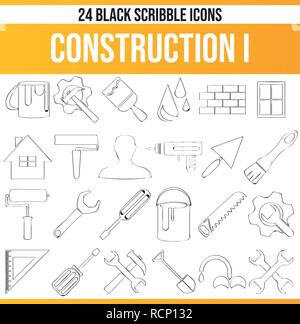 Pittogrammi neri / icone dei mestieri. Questa icona set è perfetto per persone creative e i progettisti che rinnovare il soggetto necessità nei loro disegni grafici. Illustrazione Vettoriale