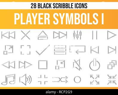 Pittogrammi neri / icone su icone di navigazione. Questa icona set è perfetto per progettisti creativi che hanno bisogno l'argomento icone di navigazione nella loro grafica des Illustrazione Vettoriale