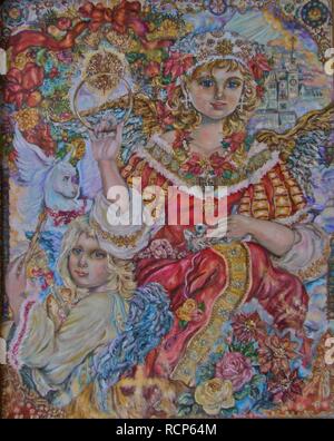 Il Christmas Angel. Museo: © Yumi Sugai, collezione privata. Foto Stock
