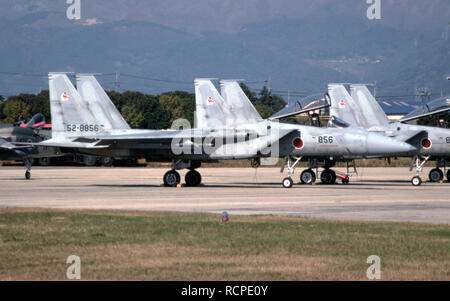 Japanische Luftwaffe / Japan Air Self Defense Force JASDF - Mitsubishi F-15J Foto Stock