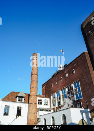 Ottobre 2018 - Mechelen, Belgio: principali edifici e impianti di produzione della birra birreria Het Anker Foto Stock