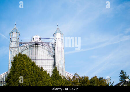 Berlino / Germania - Marzo 2011: la Serra del museo botanico di Berlino. Foto Stock