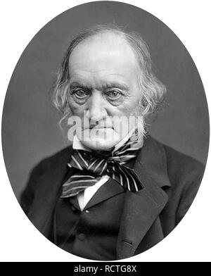 RICHARD OWEN (1804-1892) biologo inglese e paleontologo circa 1870 Foto Stock