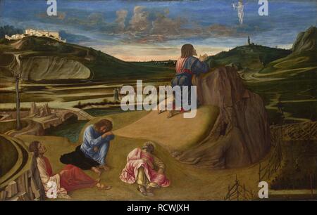 L'agonia nel giardino. Museo: National Gallery di Londra. Autore: Bellini, GIOVANNI. Foto Stock