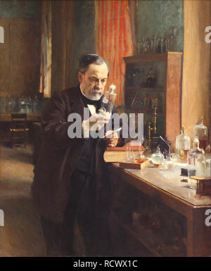 Louis Pasteur. Museo: Musée d'Orsay, Parigi. Autore: Edelfelt, Albert Gustaf Aristides. Foto Stock