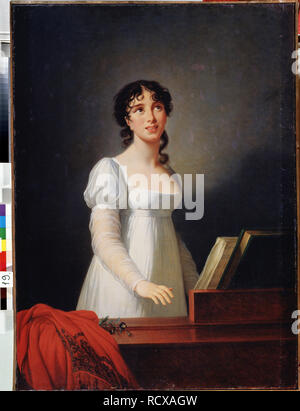 Ritratto del cantante italiano Angelika Catalani (1780-1849). Museo: il Museo di Stato Arkhangelskoye Estate, a Mosca. Autore: Vigée-Lebrun, Marie Louise Elisabeth. Foto Stock