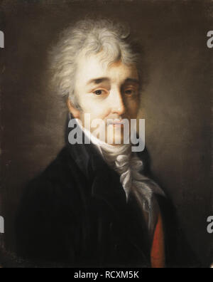 Ritratto del Conte Andrey Razumovsky Kirillovich (1752-1836). Museo: Membro Hermitage di San Pietroburgo. Autore: anonimo. Foto Stock