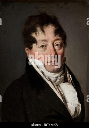 Ritratto di Alexandre Balthazar Laurent Grimod de la Reynière (1758-1837). Museo: Musée Marmottan Monet, Parigi. Autore: Boilly, Louis-Leopold. Foto Stock