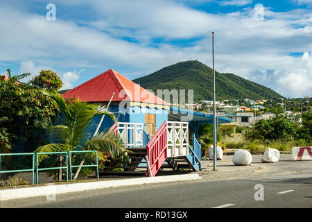 Sint Maarten, (Saint Martin) isola dei Caraibi in Antille olandesi. Foto Stock