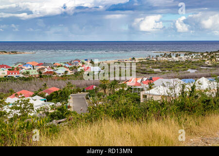 Sint Maarten, (Saint Martin) isola dei Caraibi in Antille olandesi. Foto Stock