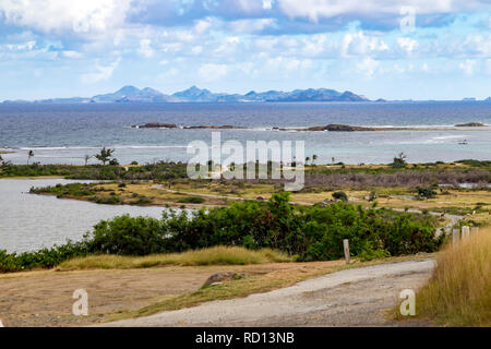 Sint Maarten, (Saint Martin) isola dei Caraibi in Antille olandesi. Foto Stock