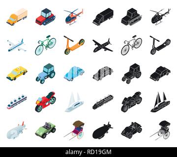 L'aria,aereo,dirigibile,l'arte,bicicletta,bus,auto,carrello,cartoon,Black,raccolta,design,diversi,golf,l'elicottero,icona,immagine,isolato,isometrica logo,,moto,movimento,rickshaw,Road,scooter,mare,impostare,segno,il simbolo,taxi,tecnica,,cingolati trattore,treno,trasporto,trasporto,carrello,tipo,vettore,veicolo,web,yacht vettori vettore , Illustrazione Vettoriale