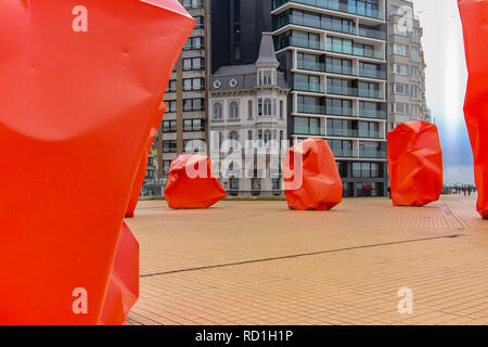 Architettura in Belgio Foto Stock
