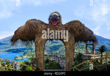 Buyan Tamblingan e dei laghi Gemelli, Bali, Indonesia Foto Stock