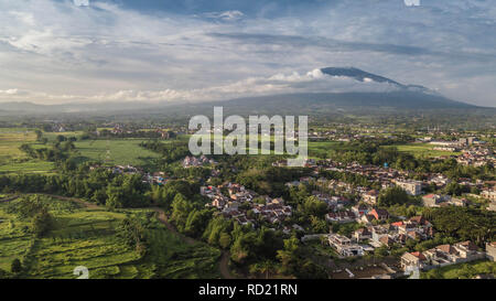 Il monte Semeru, Malang, East Java, Indonesia Foto Stock