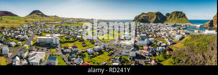 Heimaey, Isole Westman Foto Stock