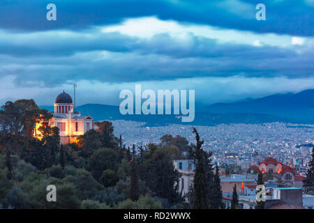 Chiesa di Santa Marina in Thissio a Atene, Grecia Foto Stock