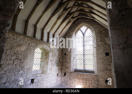 Il vecchio maniero Soar, vicino a Sevenoaks, Kent Foto Stock