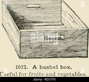 . Dell'enciclopedia di American orticoltura comprendente suggerimenti per la coltivazione di piante orticole, descrizioni delle specie di frutta e ortaggi, fiori e piante ornamentali vendute negli Stati Uniti e in Canada, insieme geografico e biografie. Il giardinaggio. 1188 l-ACKING dolcemente overlappiiif; suggerimenti dei cluster senza steli l' Mi'^ al till' Kiist sono imballati in barili, metà di barili nr ki'::". "I- ill alcuni dei vari pacchetti di pesche. In Califoiiiia Ih.y sono tutti avvolti in carta e sono la cura- completamente imballato in 40 libbra fino a quando negli ultimi anni la Foto Stock