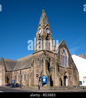 Filey Chiesa Metodista, stazione Avenue, Filey, North Yorkshire, Inghilterra, Regno Unito. Foto Stock
