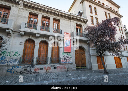 Londres 38, ex centro di detenzione e di tortura durante ditactorship cilena - Santiago del Cile Foto Stock