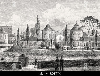 Tanfield Hall di Edimburgo, Scozia, XIX secolo Foto Stock